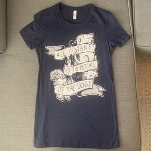 All I Want is to Pet All of the Dogs t-shirt